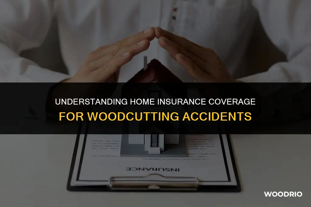 am i covered by home insurance for someone cutting wood