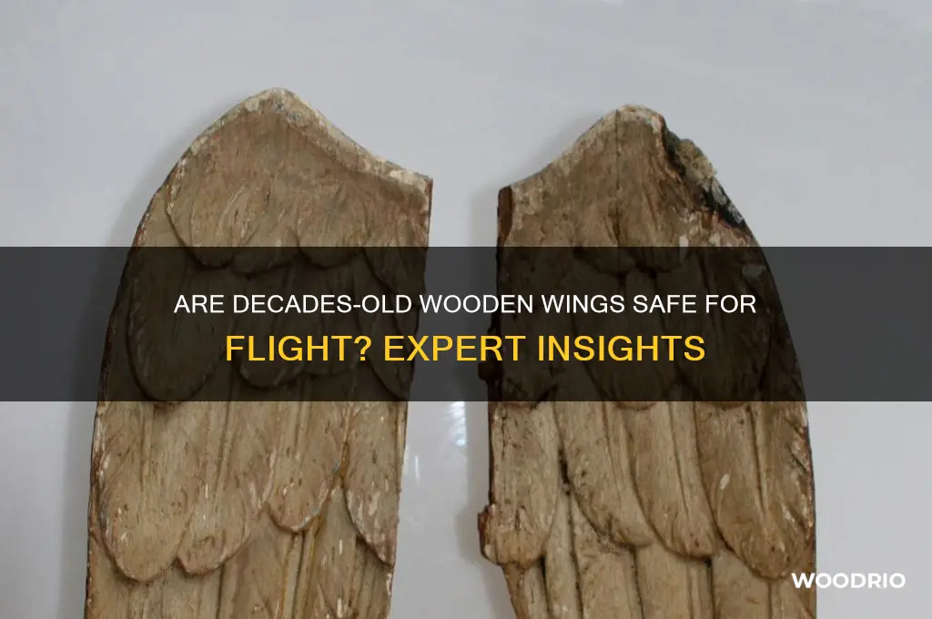 are 64 year old wood wings ok