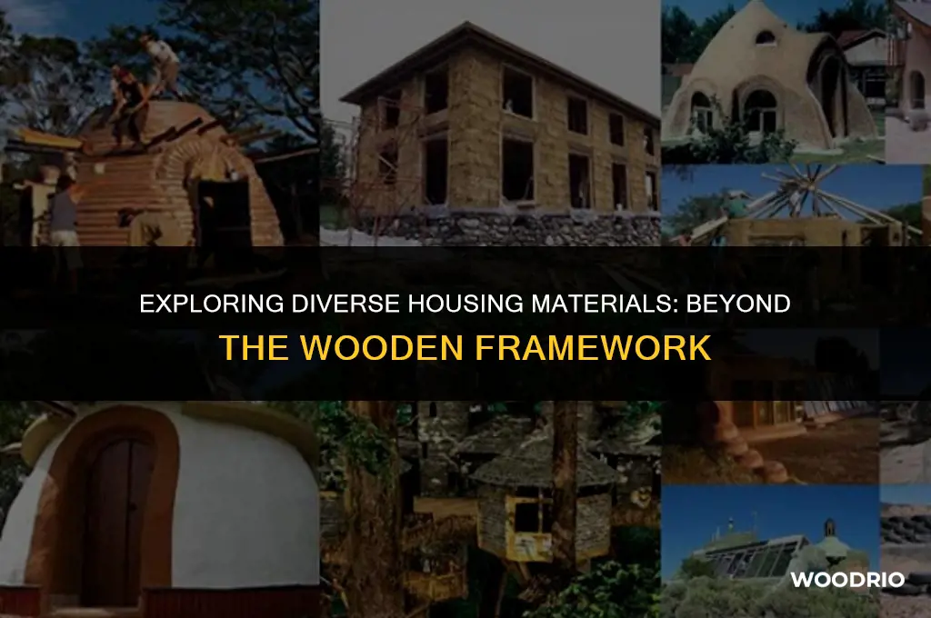 are all houses made of wood