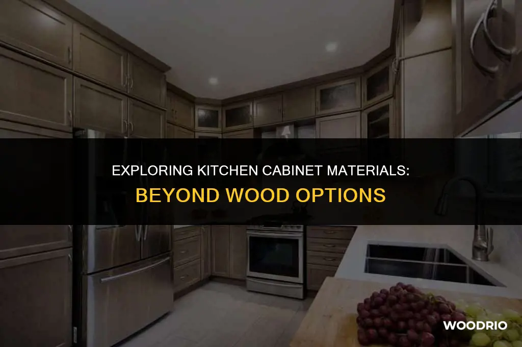 are all kitchent cabinets made of wood