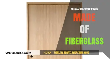 Debunking Myths: The Truth About Oak Wood Doors and Fiberglass