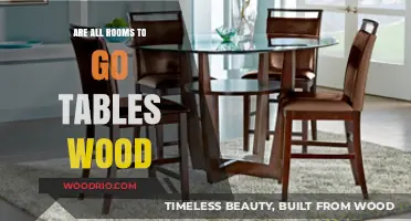 Are All Rooms To Go Tables Made of Wood? Find Out Here