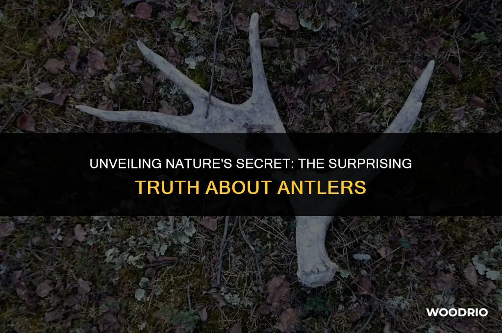 are antlers made of wood