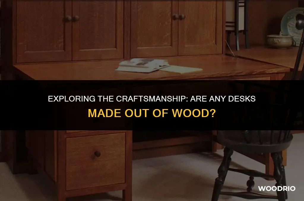 are any desk made out of wood