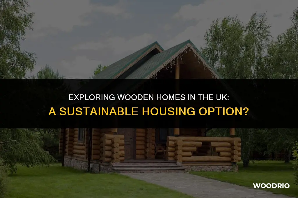 are any houses in uk made of wood