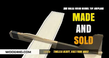 Crafting and Selling Balsa Wood Model Airplanes: A Thriving Hobby