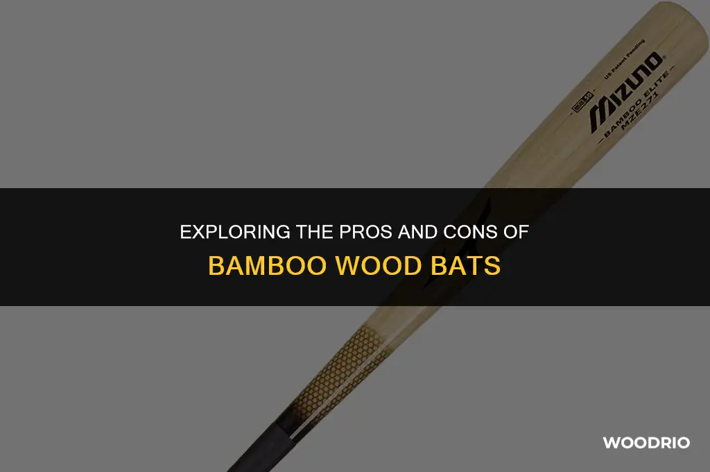 are bamboo wood bats good