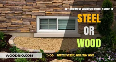 Exploring Basement Window Materials: Steel vs. Wood - Which is Common?
