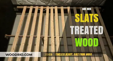 Unveiling the Truth: Are Bed Slats Made from Treated Wood?