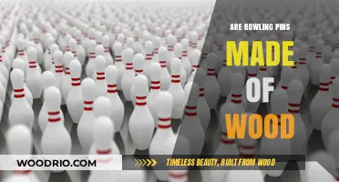 Unveiling the Truth: Are Bowling Pins Really Made of Wood?