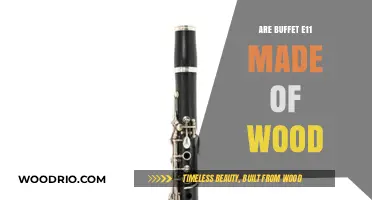 Exploring the Material Composition of Buffet E11: A Wooden Mystery Unveiled