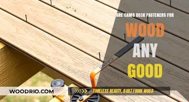 Exploring the Durability and Effectiveness of Camo Deck Fasteners for Wood Projects