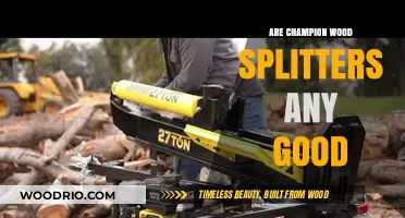 Champion Wood Splitters: A Cut Above the Rest?