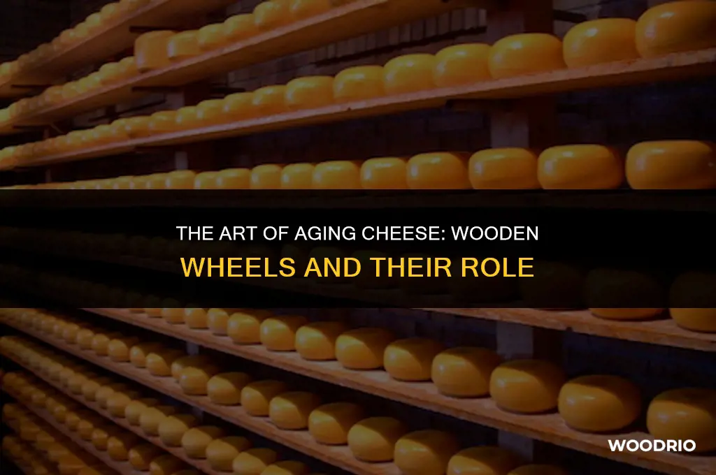 are cheese wheels made of wood