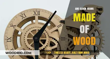 Unveiling the Timeless Craft: Are Clock Gears Made of Wood?