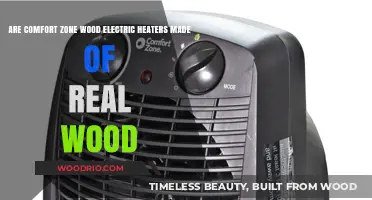Exploring Comfort Zone Heaters: Real Wood or Not?
