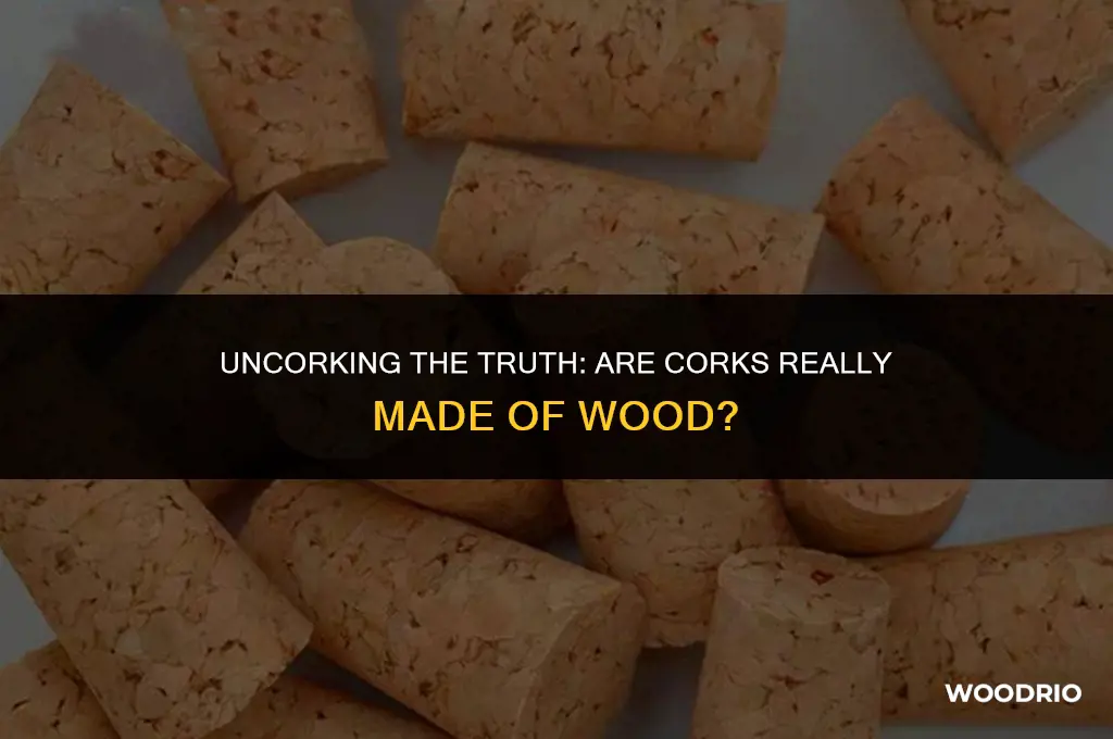 are corks made of wood