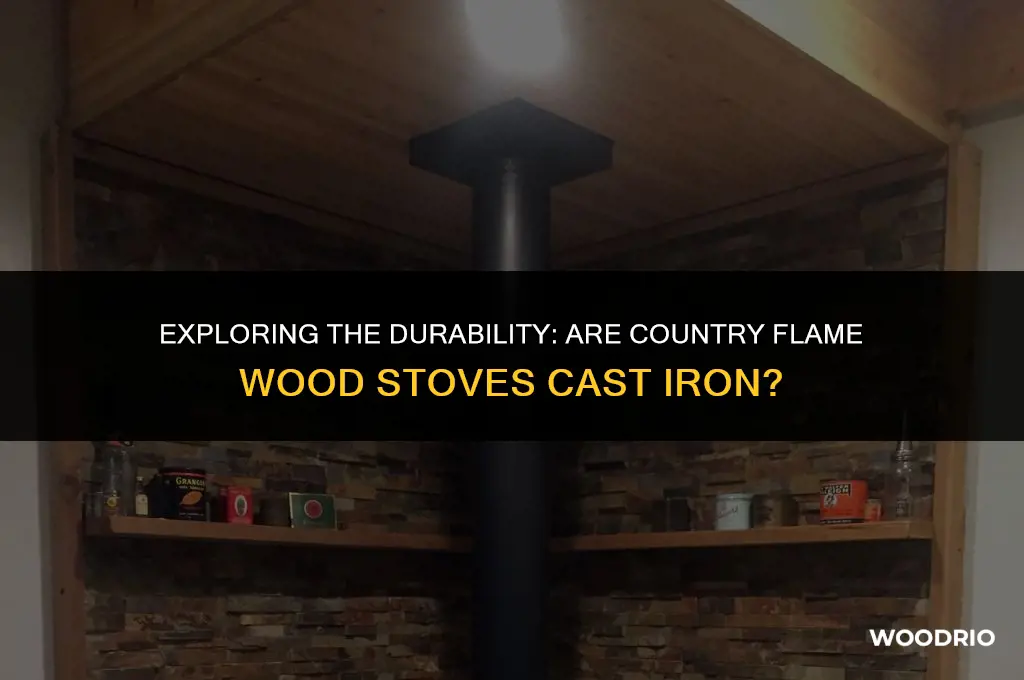 are country flame wood stoves made of cast iron