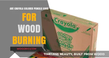 Exploring Crayola Colored Pencils for Wood Burning Art