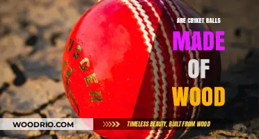 The Truth Unveiled: Are Cricket Balls Really Made of Wood?