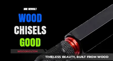 Craftsmanship Excellence: DeWalt Wood Chisels - A Carpenter's Dream?