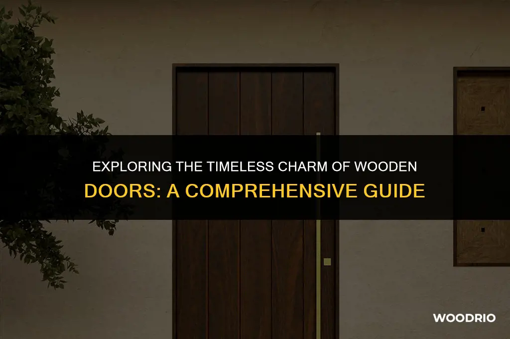 are doors made of wood