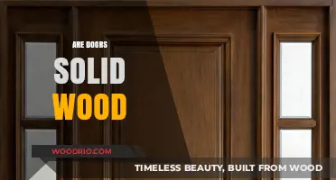 Exploring the Myths and Facts: Are Doors Really Solid Wood?