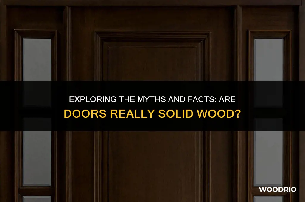 are doors solid wood