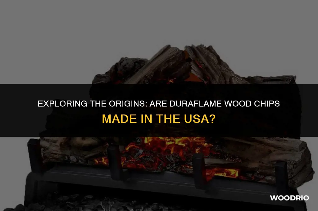 are duraflame wood chips made in usa