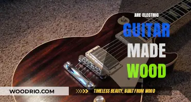 Exploring the Craftsmanship: Are Electric Guitars Still Made of Wood?