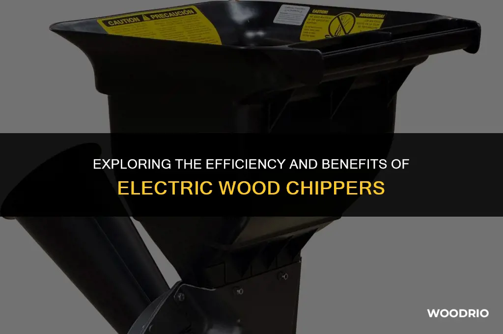 are electric wood chippers any good
