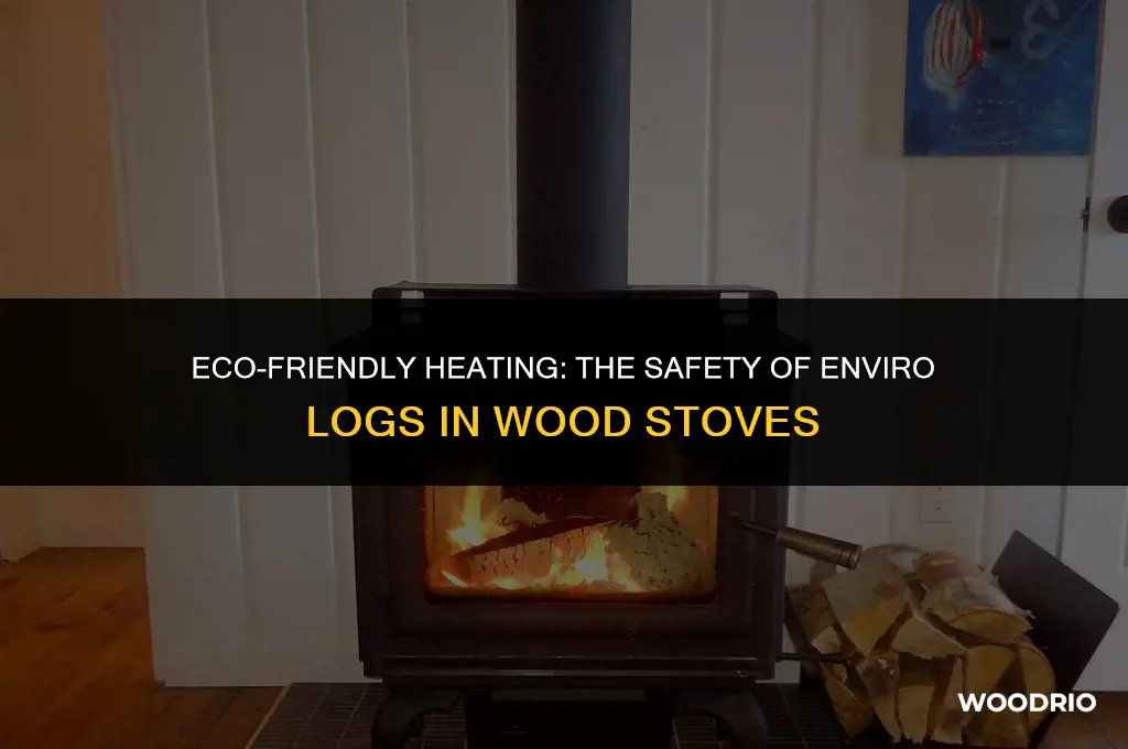 are enviro logs safe for wood stoves