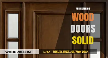 Exploring the Durability and Composition of Exterior Wood Doors