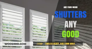 Exploring the Pros and Cons of Faux Wood Shutters for Your Home
