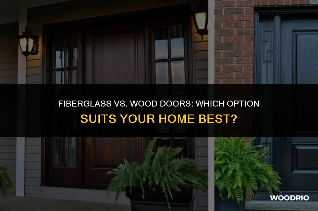 are fiberglass doors better than wood