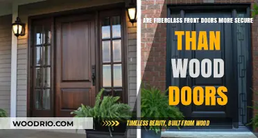 Fiberglass vs. Wood: Unlocking the Truth About Front Door Security