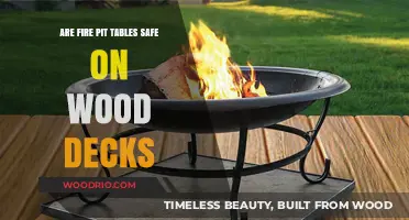Fire Pit Tables on Wood Decks: Safety Tips and Best Practices