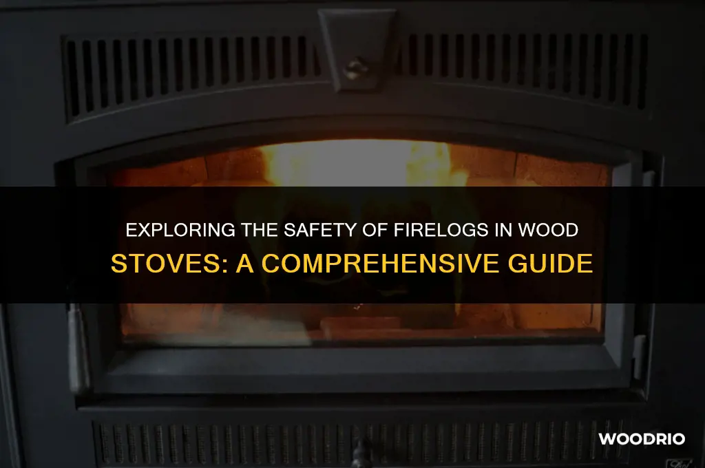 are firelogs safe for wood stoves