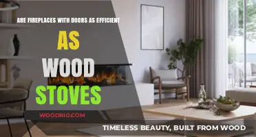 Comparing Efficiency: Fireplaces with Doors vs. Wood Stoves
