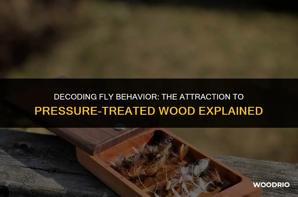 are flies attracted to pressure treated wood