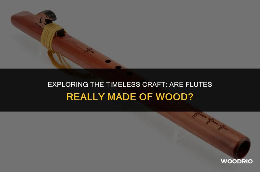 are flutes made of wood
