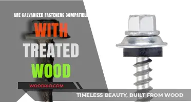 Galvanized Fasteners: A Compatible Choice for Treated Wood Projects?
