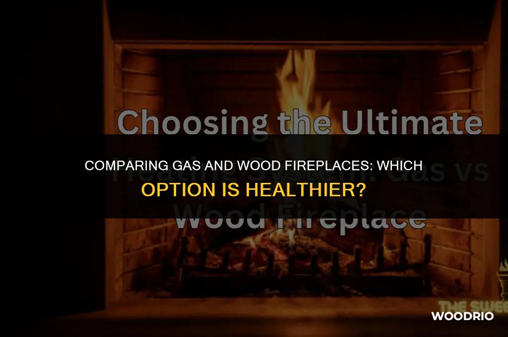 are gas fireplaces more healthful than wood burning