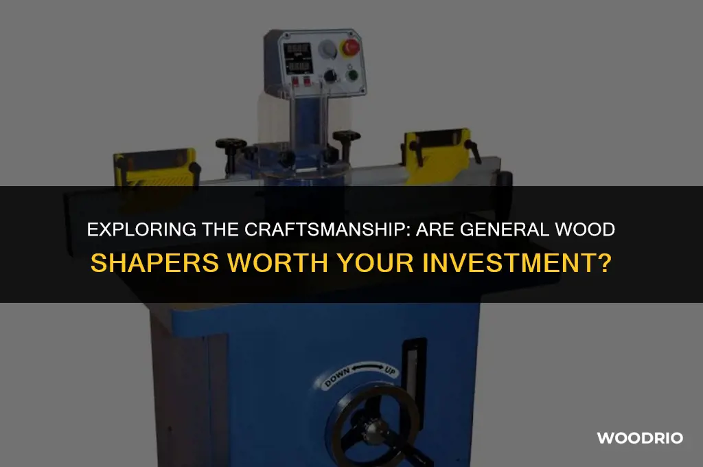 are general wood shapers any good