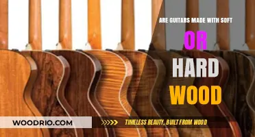 Exploring the Sound: Soft vs. Hard Wood in Guitar Making