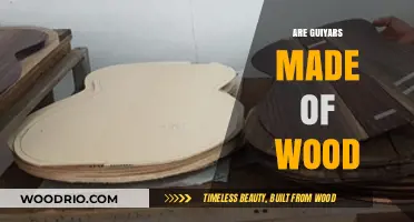 Exploring the Timeless Craft: Are Guitars Truly Made of Wood?