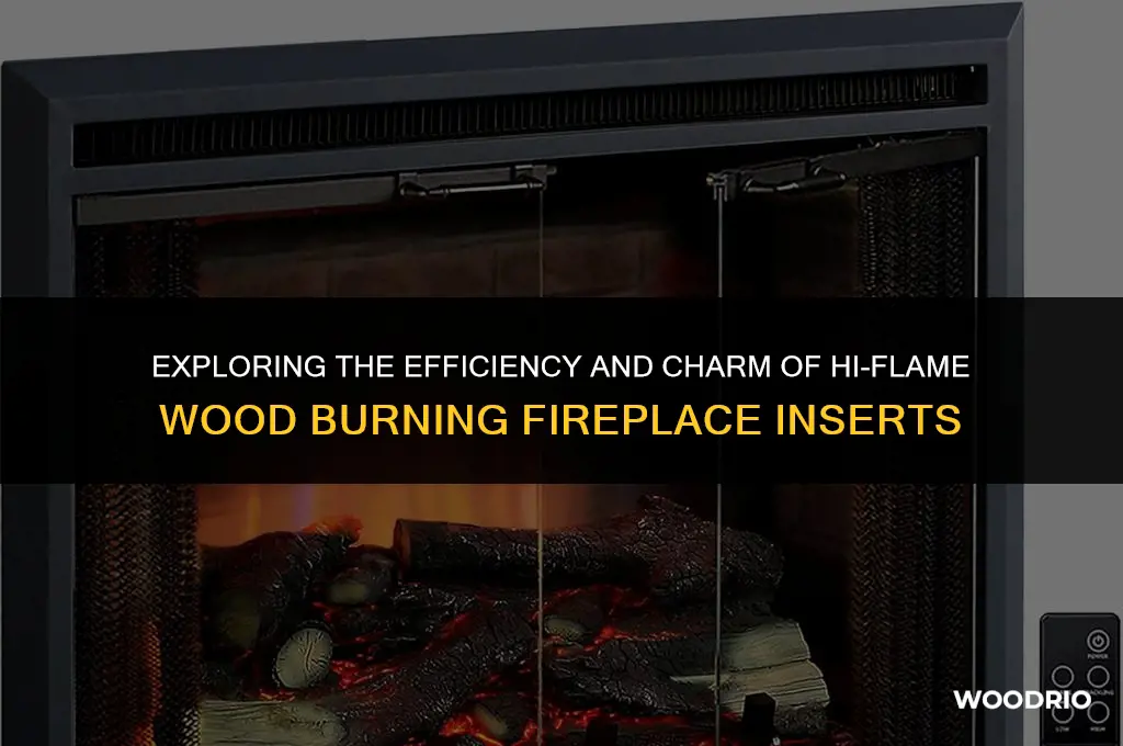 are hi-flame wood burning firplace insert any good