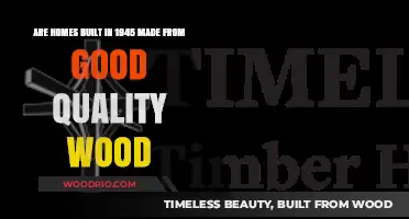 Timeless Timber: Assessing the Quality of Wood in 1945 Homes