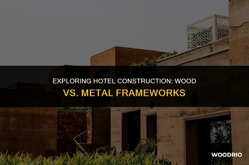 are hotel made of wood or metal