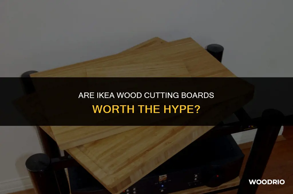 are ikea wood cutting boards good